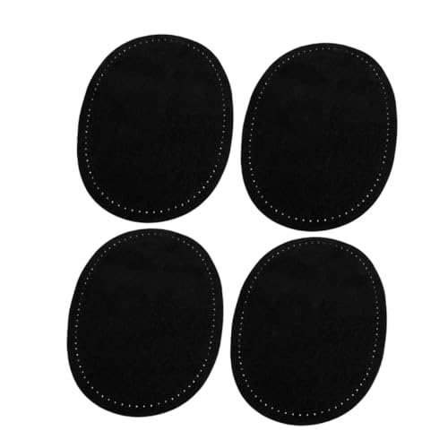 AKOOSY 2 Paar Ovaler Ellenbogen Kniepatch aus Langlebigem Kunstleder zum Aufnähen Jacken Pullover und Hosen Einfach zu Reparieren und Dekorieren für Herrenbekleidung und DIY anpassung von AKOOSY