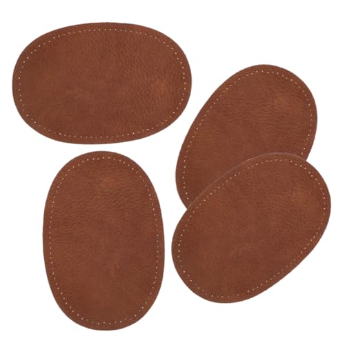 AKOOSY 2 Paare Ovaler PU Elbow Patch Nähen Reparaturflicken für Kleidung DIY Handwerk Ellbogenflicken mit Feiner Verarbeitung für Jacken Pullover Hemden Einfach Aufzunähen Braun AKOOSY 2 Paare Ovaler PU Elbow Patch Nähen Reparaturflicken für Kleidung DIY Handwerk Ellbogenflicken mit Feiner Verarbeitung für Jacken Pullover Hemden Einfach Aufzunähen Braun von AKOOSY