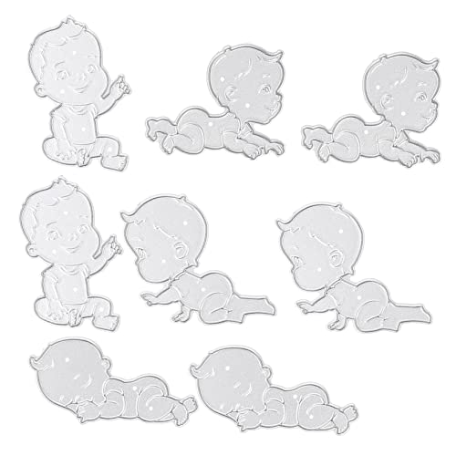 AKOOSY 2 Sätze Prägestempel für Basteln speichern DIY Schneidwerkzeug Scrapbooking Schneidwerkzeug Party-Stanzformen DIY handwerk schneiden sterben Kohlenstoffstahl Silver von AKOOSY
