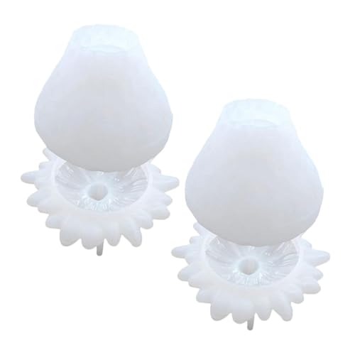 AKOOSY 2 Sätze Silikonform Teilig Erdbeerform Aufbewahrungsbox mit Deckel Hitzebeständige Silikon Aufbewahrungsdose für Epoxidharz Basteln Kleine Fruchtbox für DIY Resin Projekte von AKOOSY