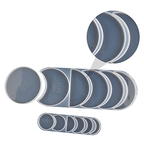 AKOOSY 2 Sätze Teiliges Silikonformen Mond und Stern Langlebige DIY Epoxidharz Gießform für Schmuck und Anhänger Glatte Oberfläche Einfach zu Reinigen für Kreative Bastelprojekte AKOOSY 2 Sätze Teiliges Silikonformen Mond und Stern Langlebige DIY Epoxidharz Gießform für Schmuck und Anhänger Glatte Oberfläche Einfach zu Reinigen für Kreative Bastelprojekte von AKOOSY