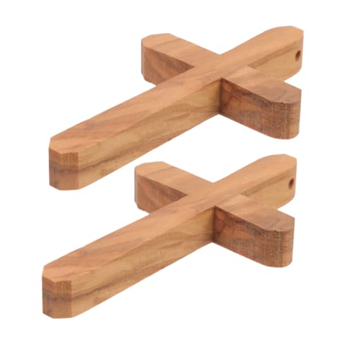 AKOOSY 2 Stück Handgefertigtes Mini Olivenholz Kreuz Tragbares Religiöses Handkreuz für Persönliche Andacht Holzschnitzerei Spirituelle Unterstützung bei Gebet Geschenkidee AKOOSY 2 Stück Handgefertigtes Mini Olivenholz Kreuz Tragbares Religiöses Handkreuz für Persönliche Andacht Holzschnitzerei Spirituelle Unterstützung bei Gebet Geschenkidee von AKOOSY