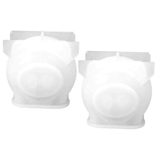 AKOOSY 2 Stück Schwein Silikonform Epoxidharz Gießform für DIY Handwerk Wiederverwendbar Glatt Reißfest für Kreative Schmuck und Dekoherstellung AKOOSY 2 Stück Schwein Silikonform Epoxidharz Gießform für DIY Handwerk Wiederverwendbar Glatt Reißfest für Kreative Schmuck und Dekoherstellung von AKOOSY