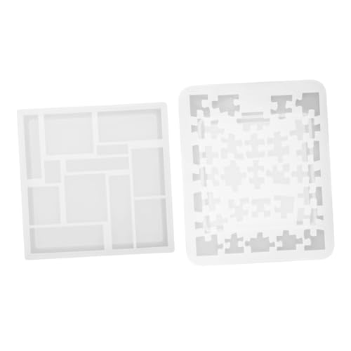 AKOOSY 2 Stück Teiliges Geometrisches Silikon gießform DIY Epoxidharz puzzle Elastisch Reißfest Wiederverwendbar mit Glatter Oberfläche für Einfache Entformung und Originelles Basteln AKOOSY 2 Stück Teiliges Geometrisches Silikon gießform DIY Epoxidharz puzzle Elastisch Reißfest Wiederverwendbar mit Glatter Oberfläche für Einfache Entformung und Originelles Basteln von AKOOSY