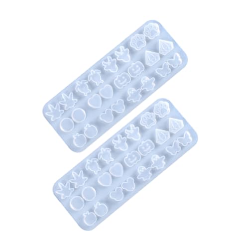 AKOOSY 2 Stück Teiliges Silikonform Ohranhänger Gießform DIY Epoxidharz Ohrstecker Form Langlebig Leicht zu Entformen Hautfreundlich Praktische Bastelform für Individuelle AKOOSY 2 Stück Teiliges Silikonform Ohranhänger Gießform DIY Epoxidharz Ohrstecker Form Langlebig Leicht zu Entformen Hautfreundlich Praktische Bastelform für Individuelle von AKOOSY