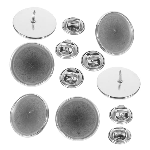AKOOSY 20 Sätze Teiliges Brooch Safety Base mit Runden Brooch Making Trays DIY Broschen Basteln Zubehör Praktische Sicherheitsnadeln Basis für Anstecknadeln Vielseitig Verwendbar AKOOSY 20 Sätze Teiliges Brooch Safety Base mit Runden Brooch Making Trays DIY Broschen Basteln Zubehör Praktische Sicherheitsnadeln Basis für Anstecknadeln Vielseitig Verwendbar von AKOOSY