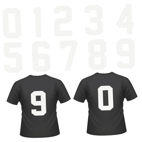 AKOOSY 20 Stück Aufbügelzahlen für Kleidung Weiß DIY Transfer Aufnäher zum Aufbügeln Zahlen Patches zum Verzieren von T Shirts Jacken Rucksäcken Textilien AKOOSY 20 Stück Aufbügelzahlen für Kleidung Weiß DIY Transfer Aufnäher zum Aufbügeln Zahlen Patches zum Verzieren von T Shirts Jacken Rucksäcken Textilien von AKOOSY