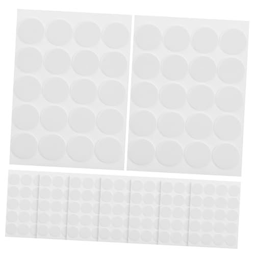 AKOOSY 20 Stück Doppelseitige Runde Schaumstoff klebepads für Kerzendochte Hitzebeständig Starke Haftung zum Fixieren von Dochten bei DIY kerzenherstellung Passend für Verschiedene von AKOOSY