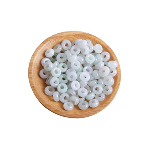 AKOOSY 20 Stück Natürliche Runde Jade Spacer Perlen Schmuck Bastelperlen für DIY Schmuckherstellung Farbmix Dünn und Elegant für Armbänder Halsketten Ohrringe Zufällige Zufällige Farbe AKOOSY 20 Stück Natürliche Runde Jade Spacer Perlen Schmuck Bastelperlen für DIY Schmuckherstellung Farbmix Dünn und Elegant für Armbänder Halsketten Ohrringe Zufällige Zufällige Farbe von AKOOSY