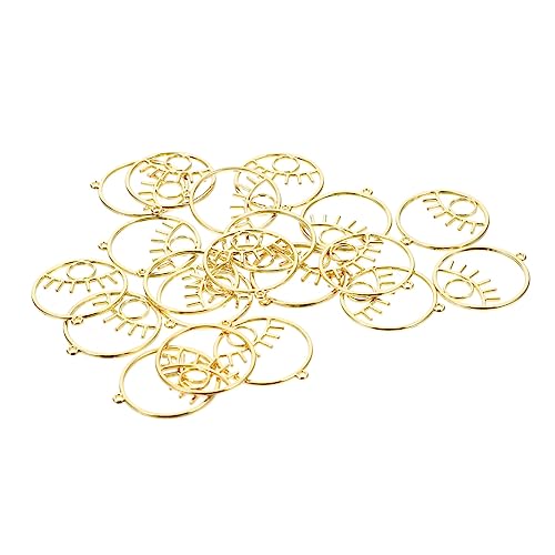 AKOOSY 20 Stück Teiliges Geometrische Augen Anhänger aus Hochwertigem Material Filigranes Design für DIY Schmuckherstellung Ohrschmuck Halsketten Armbänder und Kreative Bastelprojekte AKOOSY 20 Stück Teiliges Geometrische Augen Anhänger aus Hochwertigem Material Filigranes Design für DIY Schmuckherstellung Ohrschmuck Halsketten Armbänder und Kreative Bastelprojekte von AKOOSY