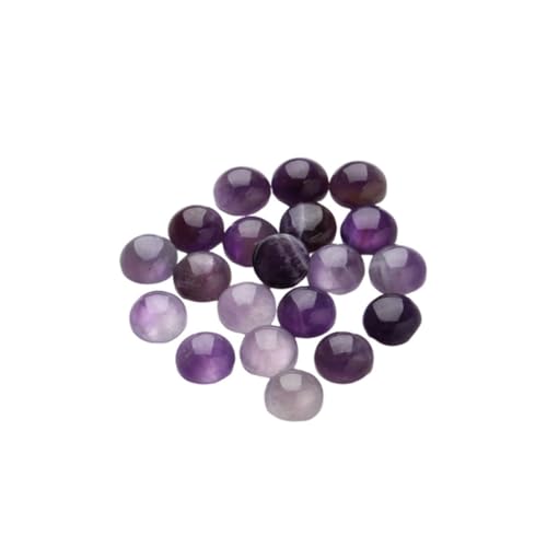 AKOOSY 20 Stück Teiliges Lila Cabochon Halbrund Flach für DIY Schmuckherstellung Edelstein Aufkleber für Ohrringe Manschettenknöpfe und Dekorationen AKOOSY 20 Stück Teiliges Lila Cabochon Halbrund Flach für DIY Schmuckherstellung Edelstein Aufkleber für Ohrringe Manschettenknöpfe und Dekorationen von AKOOSY