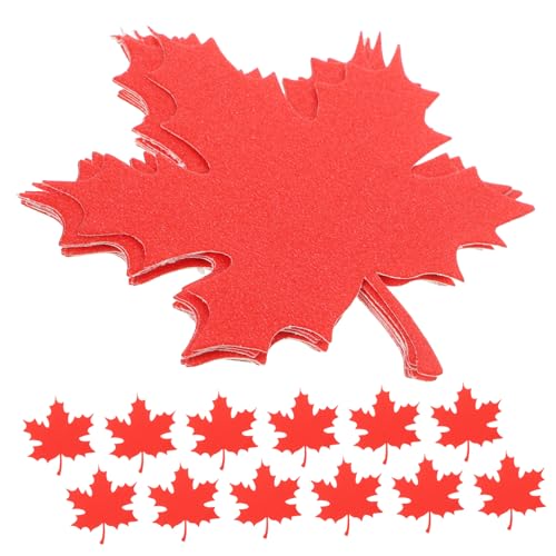 AKOOSY 20 Stück Teiliges Papier Ahornblatt Dekorationen in Leuchtendem Rot Kreative Handgeschnittene Herbstblätter für Erntedankfest Vielseitige Bastelstreudeko und Herbstliches Party AKOOSY 20 Stück Teiliges Papier Ahornblatt Dekorationen in Leuchtendem Rot Kreative Handgeschnittene Herbstblätter für Erntedankfest Vielseitige Bastelstreudeko und Herbstliches Party von AKOOSY