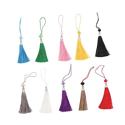 AKOOSY 20 Stück Teiliges Quasten Bunte Anhänger Langlebige Bastel und Dekorationsquasten für Taschen Kleidung Vorhänge Schlüsselanhänger DIY Schmuck und Zubehör AKOOSY 20 Stück Teiliges Quasten Bunte Anhänger Langlebige Bastel und Dekorationsquasten für Taschen Kleidung Vorhänge Schlüsselanhänger DIY Schmuck und Zubehör von AKOOSY