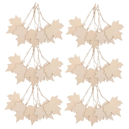 AKOOSY 200 Stück Ahornblatt Holzanhänger Unfertige Herbst Deko Holzscheiben für DIY Bastelprojekte Leichte Holzblätter zum Bemalen Vielseitige Ahornblatt Ornamente für Herbstdekoration AKOOSY 200 Stück Ahornblatt Holzanhänger Unfertige Herbst Deko Holzscheiben für DIY Bastelprojekte Leichte Holzblätter zum Bemalen Vielseitige Ahornblatt Ornamente für Herbstdekoration von AKOOSY