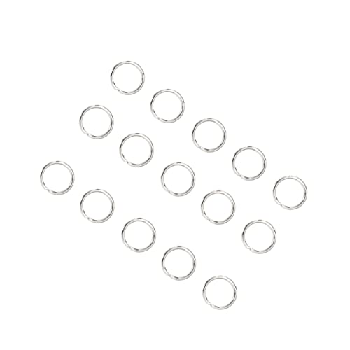 AKOOSY 200 Stück Metall Schlüsselring Split Ringe Schlüsselanhänger Ringe für DIY Schmuck Basteln und Lanyards Robuste Metallreife für Verschiedene Anwendungen AKOOSY 200 Stück Metall Schlüsselring Split Ringe Schlüsselanhänger Ringe für DIY Schmuck Basteln und Lanyards Robuste Metallreife für Verschiedene Anwendungen von AKOOSY