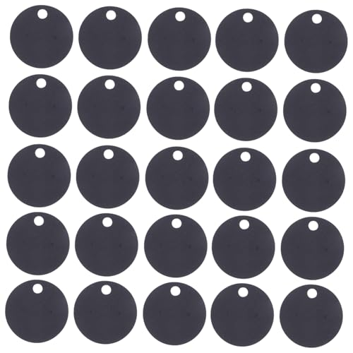 AKOOSY 200 Stück Runde Kraftpapier Ohrringkarten mit Kleine Blanko Ear Display Cards für Ohrstecker Schmuckaufbewahrung und DIY Zubehör Schwarz AKOOSY 200 Stück Runde Kraftpapier Ohrringkarten mit Kleine Blanko Ear Display Cards für Ohrstecker Schmuckaufbewahrung und DIY Zubehör Schwarz von AKOOSY