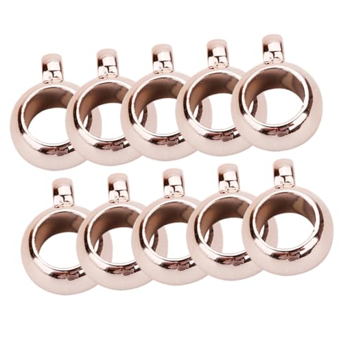 AKOOSY 200 Stück Schmuckverbinder Perlen mit Großem Loch Roségoldfarbene Spacer Beads für DIY Armband Anhänger Schmuckherstellung Leichte Ccb Perlen Zubehör Vielseitig für Bastelprojekte AKOOSY 200 Stück Schmuckverbinder Perlen mit Großem Loch Roségoldfarbene Spacer Beads für DIY Armband Anhänger Schmuckherstellung Leichte Ccb Perlen Zubehör Vielseitig für Bastelprojekte von AKOOSY