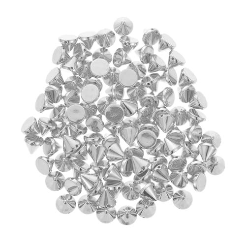 AKOOSY 200 Stück Teiliges DIY Nieten mit Kegelspitzen Silberfarbene Punk Studs Plastikbeschichtete Handnieten für Leder Kleidung und Schuhe Handgenähte Schmuck und Bekleidungsdekoration AKOOSY 200 Stück Teiliges DIY Nieten mit Kegelspitzen Silberfarbene Punk Studs Plastikbeschichtete Handnieten für Leder Kleidung und Schuhe Handgenähte Schmuck und Bekleidungsdekoration von AKOOSY
