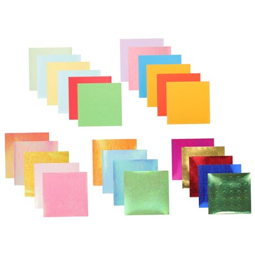 AKOOSY 200 Stück Teiliges Origami faltpapier Bunte Strukturierte Bastelpapiere mit Goldglitzer Doppelseitig Bedruckt für DIY Kinderhandwerk Scrapbooking und Kreative Bastelprojekte AKOOSY 200 Stück Teiliges Origami faltpapier Bunte Strukturierte Bastelpapiere mit Goldglitzer Doppelseitig Bedruckt für DIY Kinderhandwerk Scrapbooking und Kreative Bastelprojekte von AKOOSY