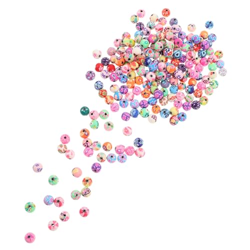 AKOOSY 200 Stück Zubehör Für Schmuck Basteln Mm Blumen DIY Halsketten Basteln Bunte Dekorative Blumenaccessoires Herstellung Handgefertigter Armbänder Projekte Lose von AKOOSY