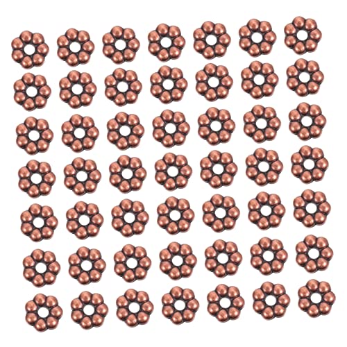 AKOOSY 2000 Stück Blumenförmige Perlen Kunststoff Dekorative Schmuckzubehör für Diy und Armbänder Bastelperlen Rotbronzefinish AKOOSY 2000 Stück Blumenförmige Perlen Kunststoff Dekorative Schmuckzubehör für Diy und Armbänder Bastelperlen Rotbronzefinish von AKOOSY