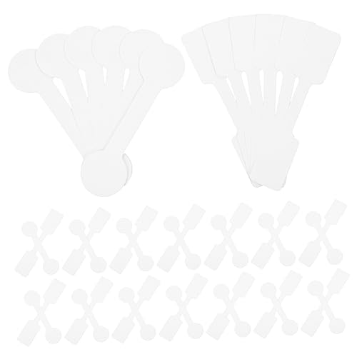 AKOOSY 200Stücke Selbstklebende Schmuck Tags für Produktkennzeichnung Blanko Karten für Schmuckausstellung und Rundkarten zur Organisation AKOOSY 200Stücke Selbstklebende Schmuck Tags für Produktkennzeichnung Blanko Karten für Schmuckausstellung und Rundkarten zur Organisation von AKOOSY