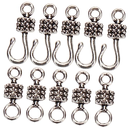 AKOOSY 20Paare Vintage Armbandverschlüsse Antik Schmuckzubehör für DIY und Armbänder Abstandshalter für Schmuckherstellung für Projekte AKOOSY 20Paare Vintage Armbandverschlüsse Antik Schmuckzubehör für DIY und Armbänder Abstandshalter für Schmuckherstellung für Projekte von AKOOSY