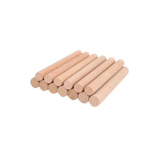 AKOOSY 20Stücke Massive Holzstäbe Runde Holzstäbchen Buchenholz Langlebig und Wiederverwendbar für DIY Bastelprojekte Modellbau und Handwerk AKOOSY 20Stücke Massive Holzstäbe Runde Holzstäbchen Buchenholz Langlebig und Wiederverwendbar für DIY Bastelprojekte Modellbau und Handwerk von AKOOSY