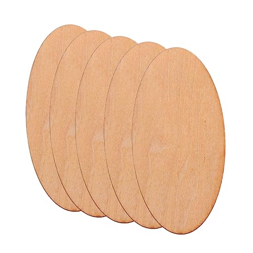 AKOOSY 20Stücke Oval Holzplatten Unbehandelt für DIY Bastelprojekte Holzausschnitte Dekorieren für Kindergeburtstage und Kunstprojekte AKOOSY 20Stücke Oval Holzplatten Unbehandelt für DIY Bastelprojekte Holzausschnitte Dekorieren für Kindergeburtstage und Kunstprojekte von AKOOSY