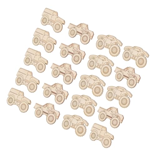 AKOOSY 20pcs Unvollendete Holzautos Für Kinder DIY Malmalerei Holzausschnitt Für Handwerkslkw Hängende Für Baufahrzeuge Themenversorgungen AKOOSY 20pcs Unvollendete Holzautos Für Kinder DIY Malmalerei Holzausschnitt Für Handwerkslkw Hängende Für Baufahrzeuge Themenversorgungen von AKOOSY
