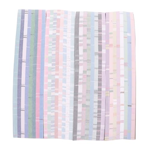 AKOOSY 2160 Stück Teiliges Origami Faltpapier Sterne Papierstreifen Bunte DIY Bastelstreifen mit Cartoon Motiven Vielseitig für Scrapbooking Papierkunst und Partydekoration Geeignet für AKOOSY 2160 Stück Teiliges Origami Faltpapier Sterne Papierstreifen Bunte DIY Bastelstreifen mit Cartoon Motiven Vielseitig für Scrapbooking Papierkunst und Partydekoration Geeignet für von AKOOSY