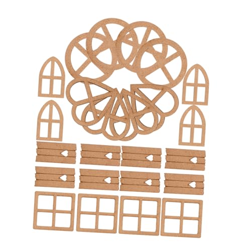 AKOOSY 24 Stück Teiliges Rustikale Holzscheiben zum Bemalen Hohle Holzornamente aus Naturbelassenem Holz DIY dekoration für Wand Wohnraumgestaltung Geeignet für Basteln und Handwerk AKOOSY 24 Stück Teiliges Rustikale Holzscheiben zum Bemalen Hohle Holzornamente aus Naturbelassenem Holz DIY dekoration für Wand Wohnraumgestaltung Geeignet für Basteln und Handwerk von AKOOSY