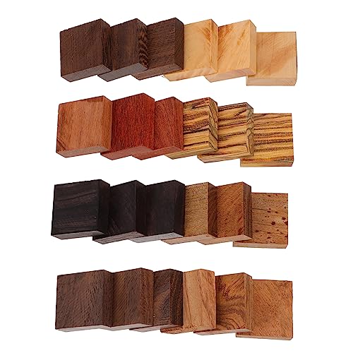 AKOOSY 24Stücke Holzringe Bastelset Polierte Holzblöcke für DIY Schmuckherstellung zum Zeichnen und Dekorieren Natürliche Holzfarbe für Projekte AKOOSY 24Stücke Holzringe Bastelset Polierte Holzblöcke für DIY Schmuckherstellung zum Zeichnen und Dekorieren Natürliche Holzfarbe für Projekte von AKOOSY