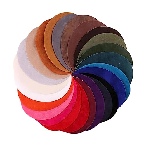 AKOOSY 25Stücke Lederflicken Oval Bügelflicken für Kleidung Pullover und Jeans Reparatur und Dekorationspatches DIY Aufnäher für Anwendungen AKOOSY 25Stücke Lederflicken Oval Bügelflicken für Kleidung Pullover und Jeans Reparatur und Dekorationspatches DIY Aufnäher für Anwendungen von AKOOSY