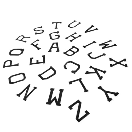 AKOOSY 26 Stück Teiliges Gestickte Buchstaben Patches zum Aufbügeln und Aufnähen Weiße Basis mit Schwarzen Buchstaben Leichte DIY Kleidung Reparatur und Dekoration für Jacken Taschen AKOOSY 26 Stück Teiliges Gestickte Buchstaben Patches zum Aufbügeln und Aufnähen Weiße Basis mit Schwarzen Buchstaben Leichte DIY Kleidung Reparatur und Dekoration für Jacken Taschen von AKOOSY