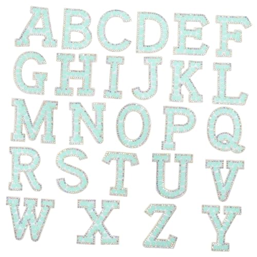 AKOOSY 26 Stück Teiliges Glitzer Buchstaben Patches Selbstklebend für DIY Kleidung Aufbügelflicken zum Verzieren und Reparieren von Jeans Taschen Hüten Schuhen Shirts und Mehr AKOOSY 26 Stück Teiliges Glitzer Buchstaben Patches Selbstklebend für DIY Kleidung Aufbügelflicken zum Verzieren und Reparieren von Jeans Taschen Hüten Schuhen Shirts und Mehr von AKOOSY