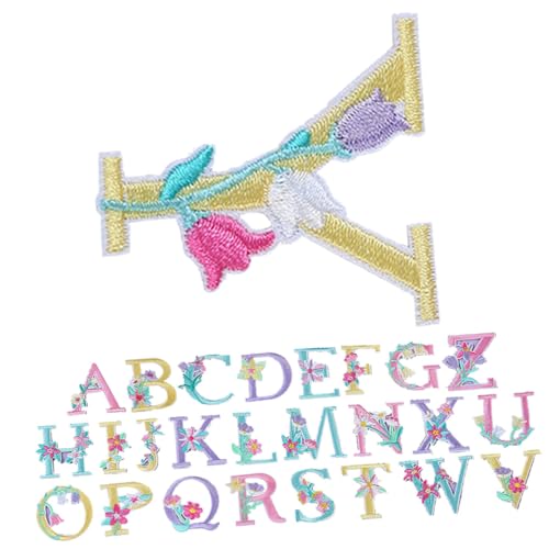 AKOOSY 26 Stück Teiliges Kleine Bunte Aufbügel Buchstaben Patches aus Hautfreundlichem Fadenmaterial Langlebig und Einfach Anzuwenden zum Verzieren und Reparieren von Kleidung Taschen AKOOSY 26 Stück Teiliges Kleine Bunte Aufbügel Buchstaben Patches aus Hautfreundlichem Fadenmaterial Langlebig und Einfach Anzuwenden zum Verzieren und Reparieren von Kleidung Taschen von AKOOSY
