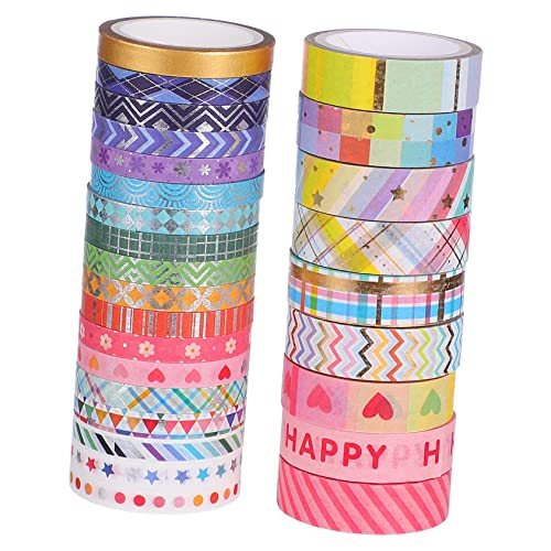AKOOSY 27 Rollen Regenbogen Klebeband Heimwerkerbedarf DIY Klebeband Scrapbook Washi Klebeband Abdeckband Für DIY Scrapbooking Dekobedarf DIY Bastelband DIY Washi Klebeband AKOOSY 27 Rollen Regenbogen Klebeband Heimwerkerbedarf DIY Klebeband Scrapbook Washi Klebeband Abdeckband Für DIY Scrapbooking Dekobedarf DIY Bastelband DIY Washi Klebeband von AKOOSY