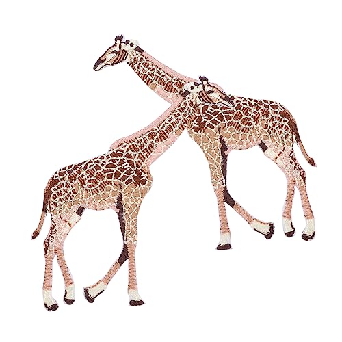AKOOSY 2Stücke Giraffen Stickerei Patch Bügel oder Nähanwendung Stoffzubehör für Kleidung DIY Projekte für Shirts Kissen Vorhänge und Mehr AKOOSY 2Stücke Giraffen Stickerei Patch Bügel oder Nähanwendung Stoffzubehör für Kleidung DIY Projekte für Shirts Kissen Vorhänge und Mehr von AKOOSY