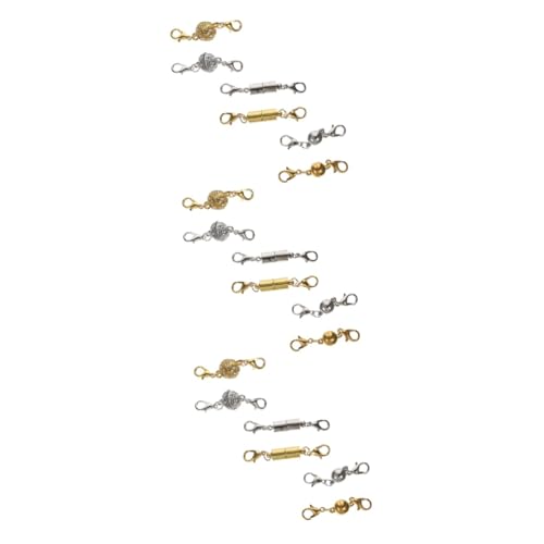 AKOOSY 3 Sätze Pärchen Magnetverschluss Für Schmuck Magnetische Und Armbandverschlüsse Für Diy Schmuckherstellung Glänzende Und Langlebige Verbindungselemente 6 Paare * 3 AKOOSY 3 Sätze Pärchen Magnetverschluss Für Schmuck Magnetische Und Armbandverschlüsse Für Diy Schmuckherstellung Glänzende Und Langlebige Verbindungselemente 6 Paare * 3 von AKOOSY