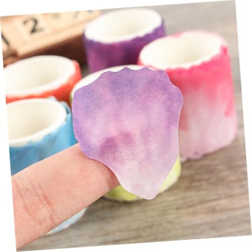 AKOOSY 3 Stück Selbstklebende Washi Masking Tapes mit Blütenblatt motiven in Weinrot Lila Dekorative DIY Sticker für Scrapbook Tagebuch Planer Haftendes Papier klebeband für Bastelbedarf AKOOSY 3 Stück Selbstklebende Washi Masking Tapes mit Blütenblatt motiven in Weinrot Lila Dekorative DIY Sticker für Scrapbook Tagebuch Planer Haftendes Papier klebeband für Bastelbedarf von AKOOSY