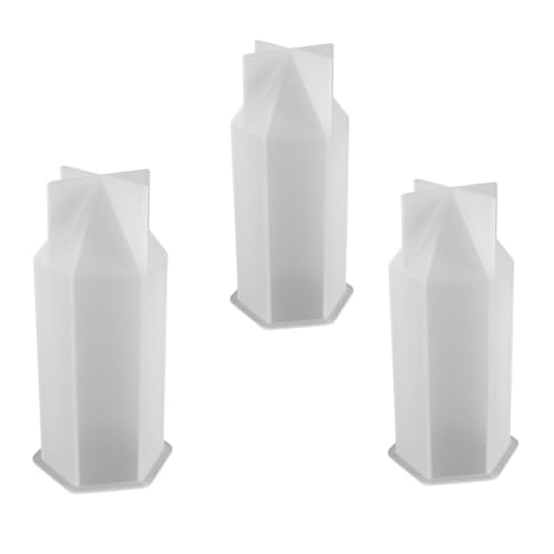 AKOOSY 3 Stück Teiliges Silikon kerzenformen DIY kerzenherstellung Glatte Runde Tropfen designs Praktische Langlebige Gießformen für Kreative Duftkerzen und Heimdekoration von AKOOSY