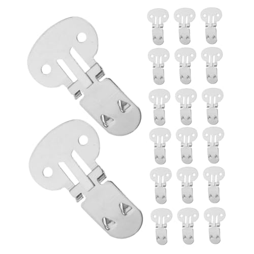 AKOOSY 30 Stück Große Flache Edelstahl Schuhclips Hohl Leicht für DIY Bastelprojekte Schuhzubehör Dekorativ Vielseitig für Damen Schuhe und Kreative Schuhveredelung von AKOOSY