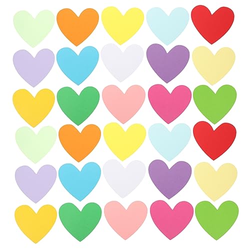 AKOOSY 30 Stück Teiliges Herz Papierausschnitt Dekorative Classroom Cutouts DIY Bastelpapier für Wanddekoration Scrapbooking Handgezeichnete Nachrichtenzettel Farblich AKOOSY 30 Stück Teiliges Herz Papierausschnitt Dekorative Classroom Cutouts DIY Bastelpapier für Wanddekoration Scrapbooking Handgezeichnete Nachrichtenzettel Farblich von AKOOSY