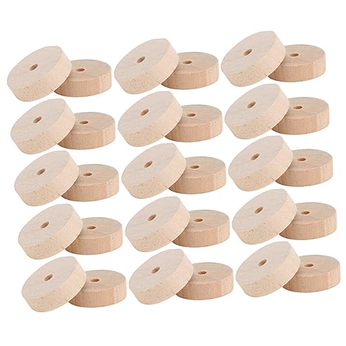 AKOOSY 30 Stück Teiliges Holzräder für DIY Bastelzubehör für Holzspielzeuge Modellautos und Kreative Projekte Durchmesser Innendurchmesser AKOOSY 30 Stück Teiliges Holzräder für DIY Bastelzubehör für Holzspielzeuge Modellautos und Kreative Projekte Durchmesser Innendurchmesser von AKOOSY