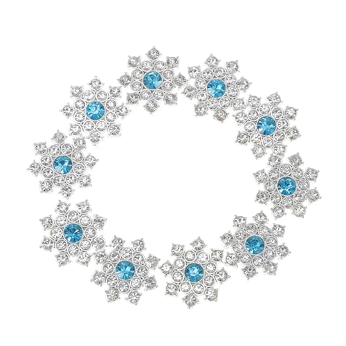 AKOOSY 30 Stück Teiliges Schneeflocken Strass Applikationen Flache Rückseite Robuste Legierung für DIY Hochzeitsschmuck Haarbänder Kleidungsdekoration Geschenkverzierung AKOOSY 30 Stück Teiliges Schneeflocken Strass Applikationen Flache Rückseite Robuste Legierung für DIY Hochzeitsschmuck Haarbänder Kleidungsdekoration Geschenkverzierung von AKOOSY