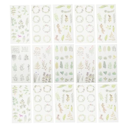 AKOOSY 30 Stück Teiliges Washi Sticker Tagebuch Aufkleber Selbstklebend Scrapbooking Dekorativ Kreative Muster für Journal Kartenherstellung Vintage Stil AKOOSY 30 Stück Teiliges Washi Sticker Tagebuch Aufkleber Selbstklebend Scrapbooking Dekorativ Kreative Muster für Journal Kartenherstellung Vintage Stil von AKOOSY
