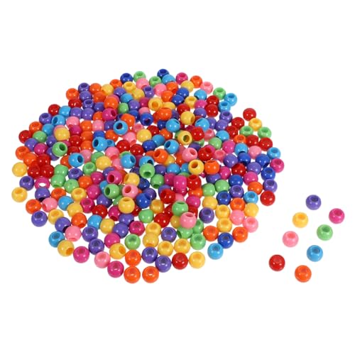 AKOOSY 300 Stück Bunte Acrylperlen mit Großem Loch für DIY Schmuckherstellung Armbänder Halsketten Ohrringe Schlüsselanhänger und Dekoration Vielseitig Verwendbar AKOOSY 300 Stück Bunte Acrylperlen mit Großem Loch für DIY Schmuckherstellung Armbänder Halsketten Ohrringe Schlüsselanhänger und Dekoration Vielseitig Verwendbar von AKOOSY