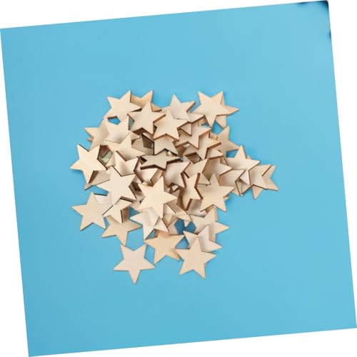 AKOOSY 300 Stück Diy-holzsternformen, Unlackierte Naturholzscheiben, Blanke Holzsterne Zum Bemalen Für Weihnachtshochzeitsfeier-dekorationen, Bastelstücke, 25 Mm AKOOSY 300 Stück Diy-holzsternformen, Unlackierte Naturholzscheiben, Blanke Holzsterne Zum Bemalen Für Weihnachtshochzeitsfeier-dekorationen, Bastelstücke, 25 Mm von AKOOSY