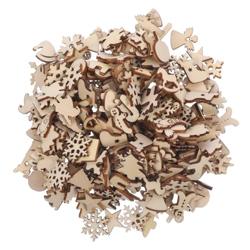AKOOSY 300 Stück Teiliges Unbemalte Holzscheiben für Weihnachtsbaumdeko Bastel Holzchips Glatt Geschliffen DIY Christbaumschmuck Anhänger für Kreative Weihnachtsdekoration AKOOSY 300 Stück Teiliges Unbemalte Holzscheiben für Weihnachtsbaumdeko Bastel Holzchips Glatt Geschliffen DIY Christbaumschmuck Anhänger für Kreative Weihnachtsdekoration von AKOOSY